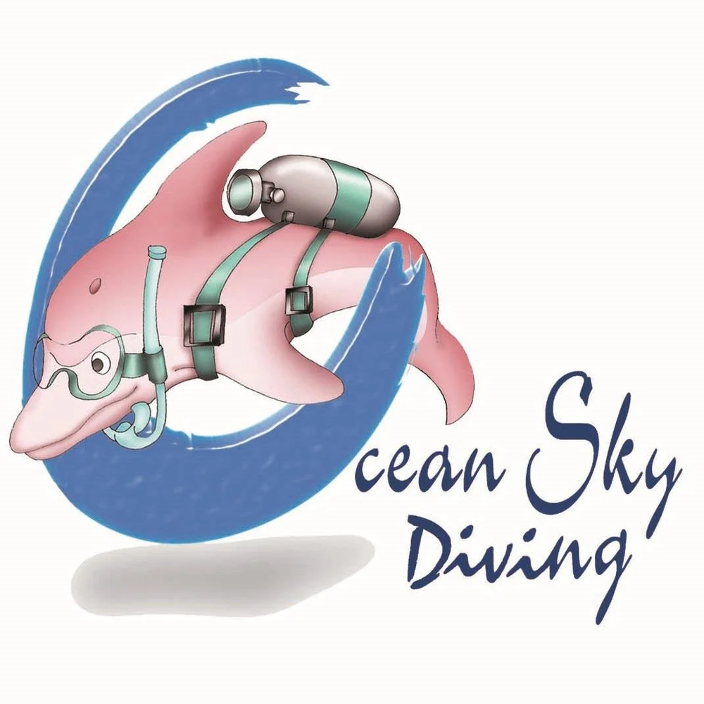 Ocean Sky Diving Logo